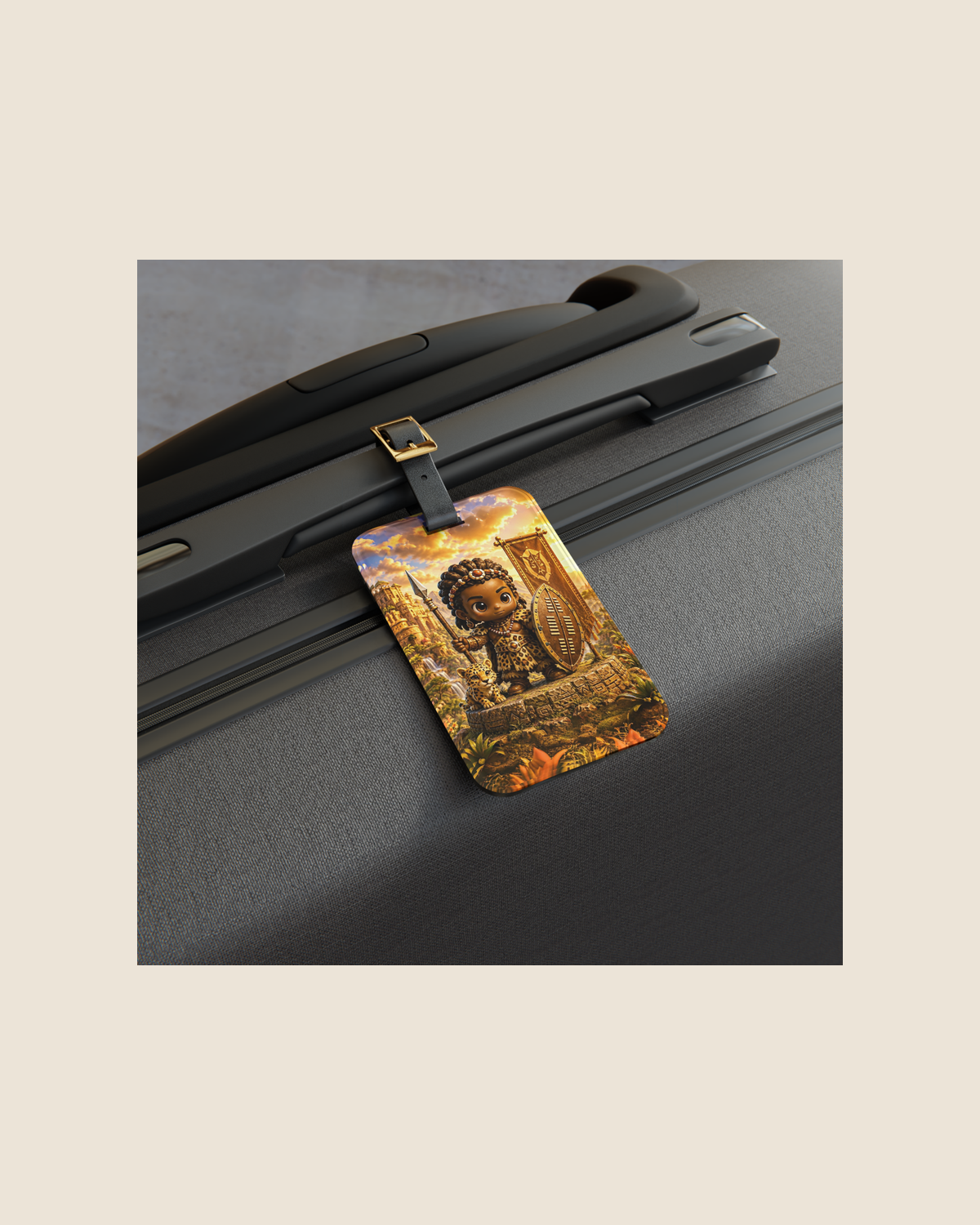 NAHIR Luggage Tag alternate view