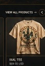 IXAL Tee alternate view